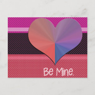 Sei mein Valentinherz Feiertagspostkarte