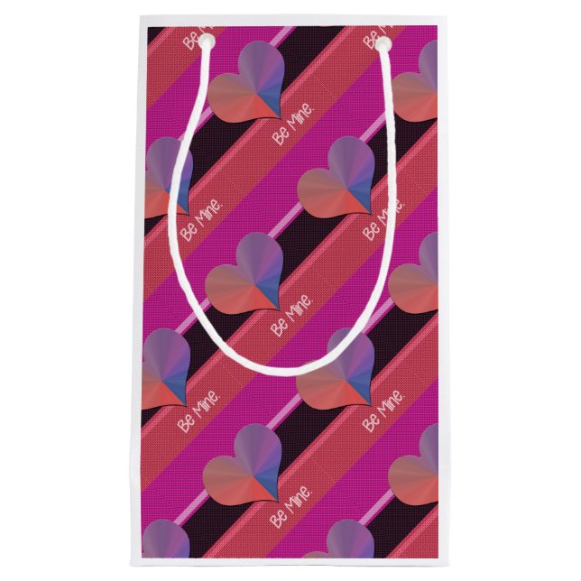 Sei mein Valentinherz Kleine Geschenktüte (Vorderseite)