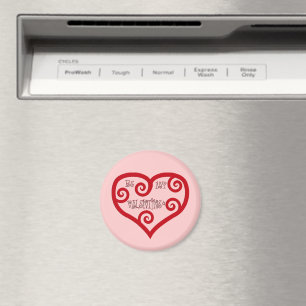 Sei mein Valentinherz Magnet
