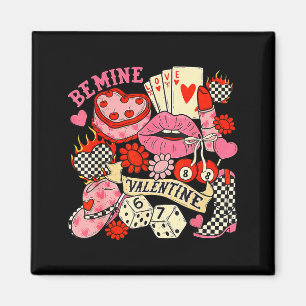 Sei mein Valentins Retro Coquette Howdy Western Va Magnet