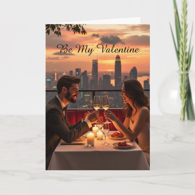 Sei mein Valentinsgruß Karte (Vorderseite)