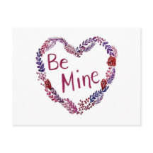 Sei mein Valentinsgruß Postkarte