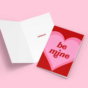 Sei Mein Valentinsherz Karte