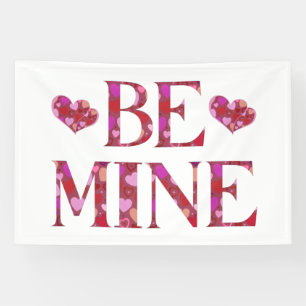 Sei mein Valentinstag 4x6 Vinyl Banner
