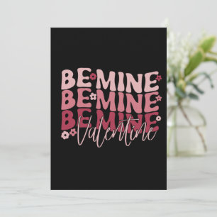 Sei mein Valentinstag Feiertagskarte