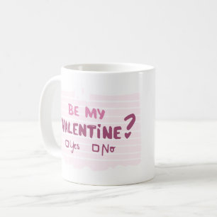 Sei mein Valentinstag? Foto Herz Rosa Kaffeetasse