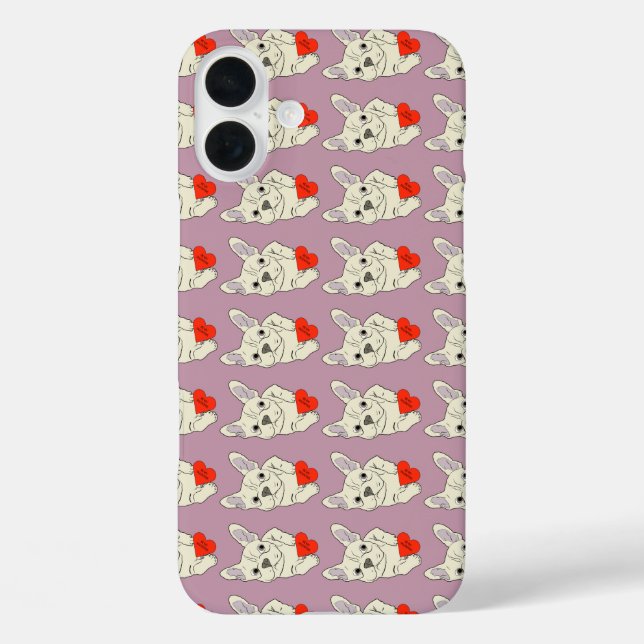 Sei mein Valentinstag, Hund Case-Mate iPhone Hülle (Rückseite)