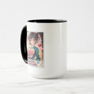 Sei mein Valentinstag im Manga-Stil 31470 Tasse