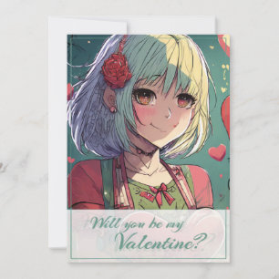 Sei mein Valentinstag im Manga-Stil 33420