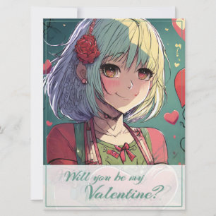 Sei mein Valentinstag im Manga-Stil 33420