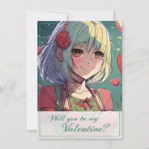 Sei mein Valentinstag im Manga-Stil 33420
