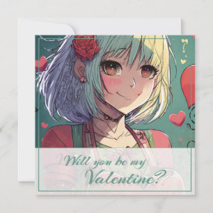 Sei mein Valentinstag im Manga-Stil 33420