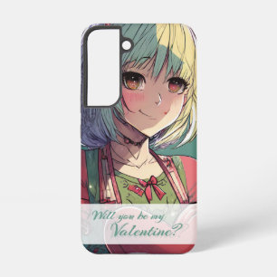 Sei mein Valentinstag im Manga-Stil 33420 Samsung Galaxy Hülle