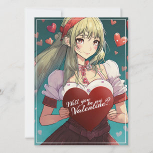 Sei mein Valentinstag im Manga-Stil 33893