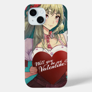 Sei mein Valentinstag im Manga-Stil 33893 Case-Mate iPhone Hülle