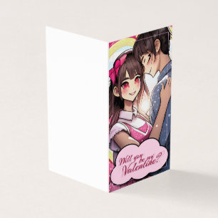 Sei mein Valentinstag im Manga-Stil 58477