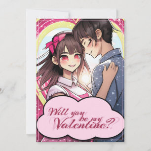 Sei mein Valentinstag im Manga-Stil 58477