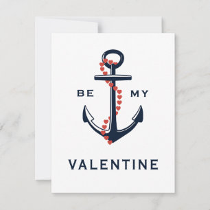 Sei mein Valentinstag Karte