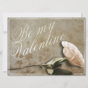 Sei mein Valentinstag mit Rose