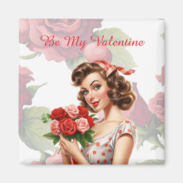 Sei mein Valentinstag-Schatz-Magnet Magnet