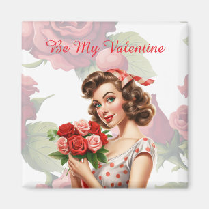 Sei mein Valentinstag-Schatz-Magnet Magnet