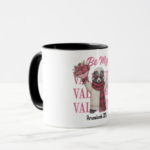 Sei mein Valentinstag süßer Stinktier Valentinstag Tasse