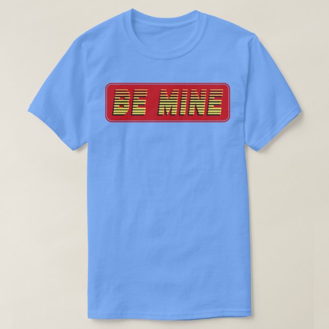 Sei mein Vintager Retro-Text T-Shirt (Design vorne)