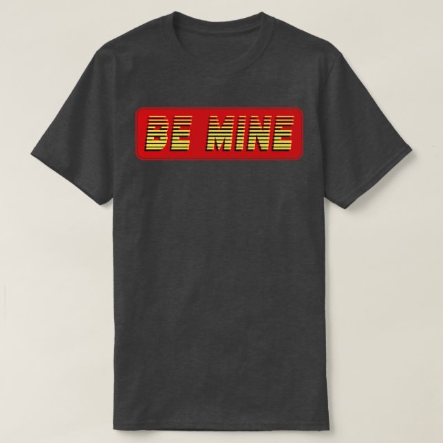 Sei mein Vintager Retro-Text T-Shirt (Design vorne)