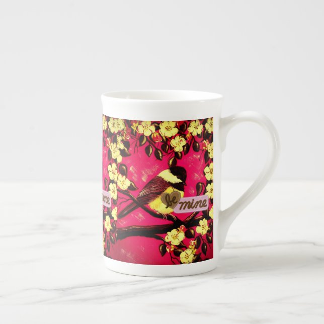 Sei meine Chickadee Cup Prozellantasse (Rechts)