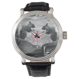 Sei meine Eichhörnchen Armbanduhr