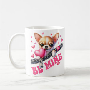 Sei meine Liebe Hund Chihuahua in Zipper Kaffeetasse