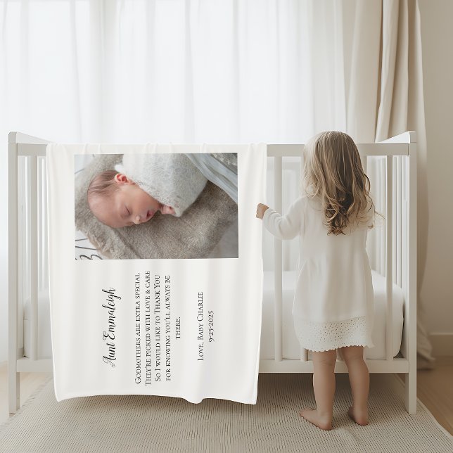 Sei meine Mutter, danke Foto Fleecedecke (Von Creator hochgeladen)