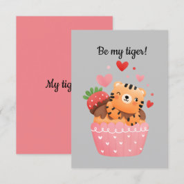 Sei meine Tigertigerin Valentine Einladung