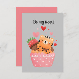 Sei meine Tigertigerin Valentine Einladung