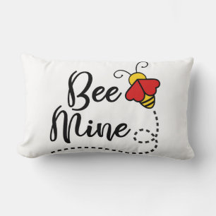 Sei meine Valentine Liebe Biene Lendenkissen