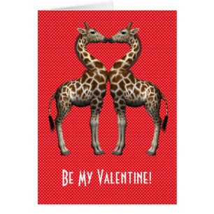 Sei meine Valentingiraffen