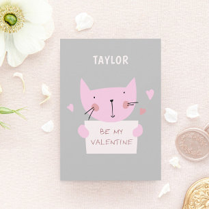 Sei meine Valentinskatze Feiertagskarte