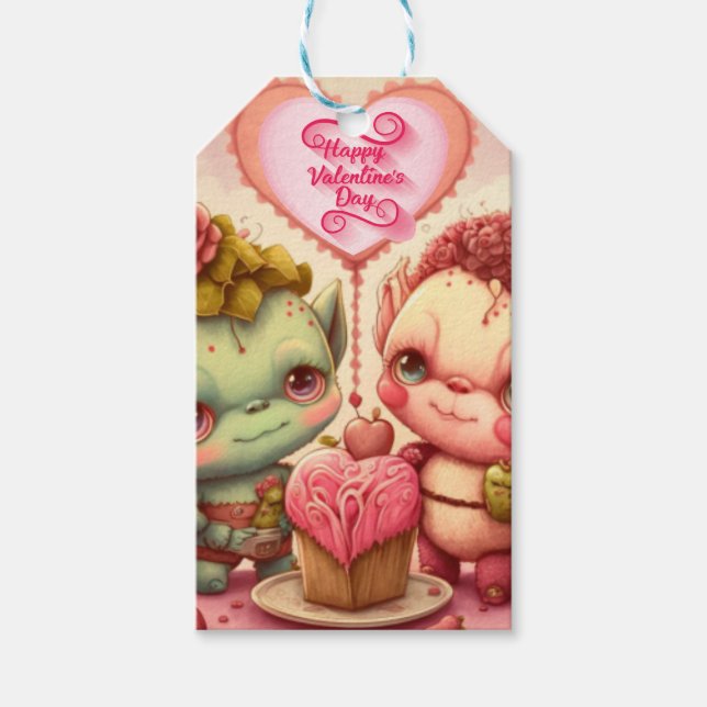 Sei meine Valentinuskarte Geschenkanhänger (Vorderseite)