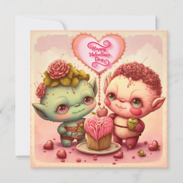 Sei meine Valentinuskarte Karte (Vorderseite)