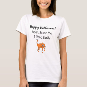 Sei mir egal, ich Kackte leicht Halloween Funny T-Shirt