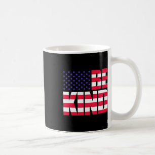 Sei mit 4. Juli US-Flagge Amerika Kaffeetasse