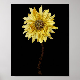 'Sei morgen' Sensibilisierung für Suizidprävention Poster