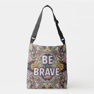 Sei Mutig Inspirations-Tasche – Farbdesign Tragetaschen Mit Langen Trägern