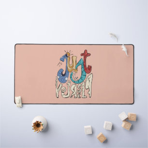 Sei mutig, sei du: Sei nur du selbst. Schreibtischunterlage