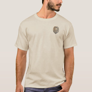 Sei Mutig Unisex-Baumwoll-T-Shirt (Tann) T-Shirt