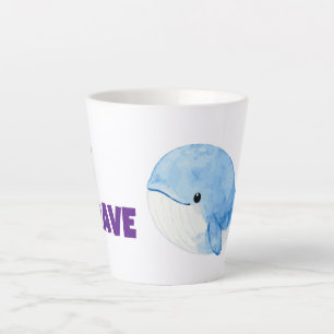 Sei mutig wie ein Wal Tasse für Kinder