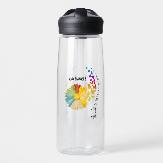 Sei nett | 25oz Wasserflasche Trinkflasche (Vorne)