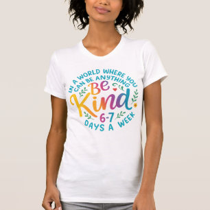 Sei nett 6-7 Tage die Woche PNG, Six Seven 67 Meme T-Shirt