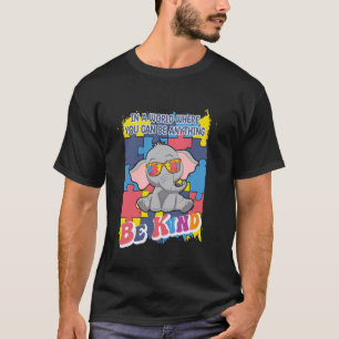Sei nett autistische Kinder Jungen Mädchen Autismu T-Shirt