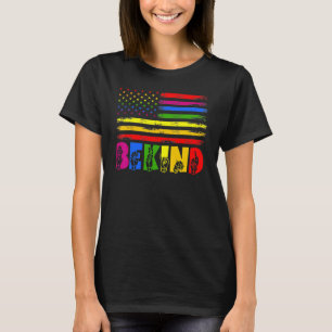 Sei nett Gebärdensprache Hand Sprechen Lehrer USA T-Shirt